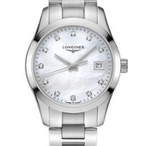 LONGINES CONQUEST CLASSIC 34MM  White