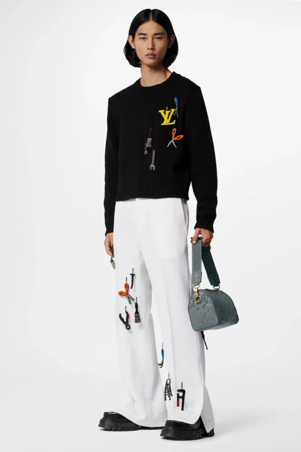 LV Tools Embroidered Crewneck - Image 2