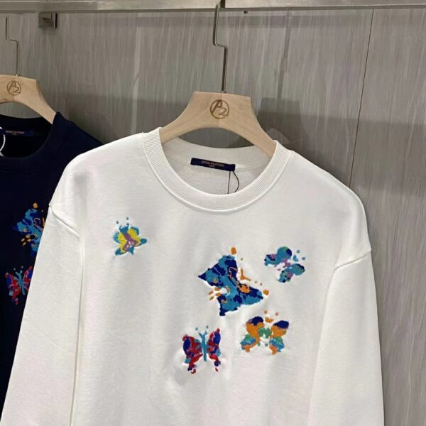 LV Butterflies Crewneck Sweatshirt - Image 12
