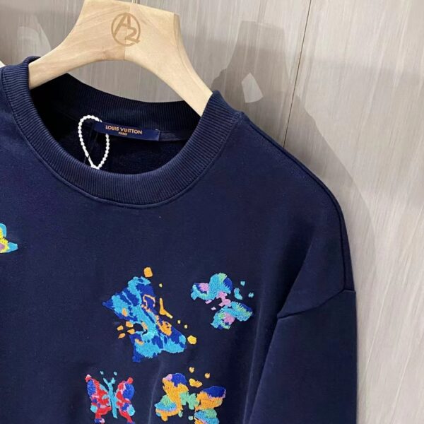 LV Butterflies Crewneck Sweatshirt - Image 6