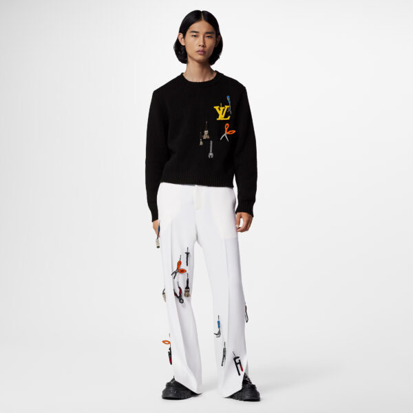 LV Tools Embroidered Crewneck - Image 3