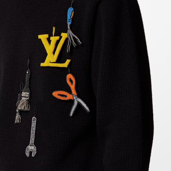 LV Tools Embroidered Crewneck - Image 4