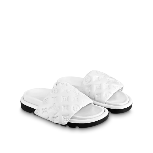 LV Pool Pillow Flat Comfort Mule - Image 12