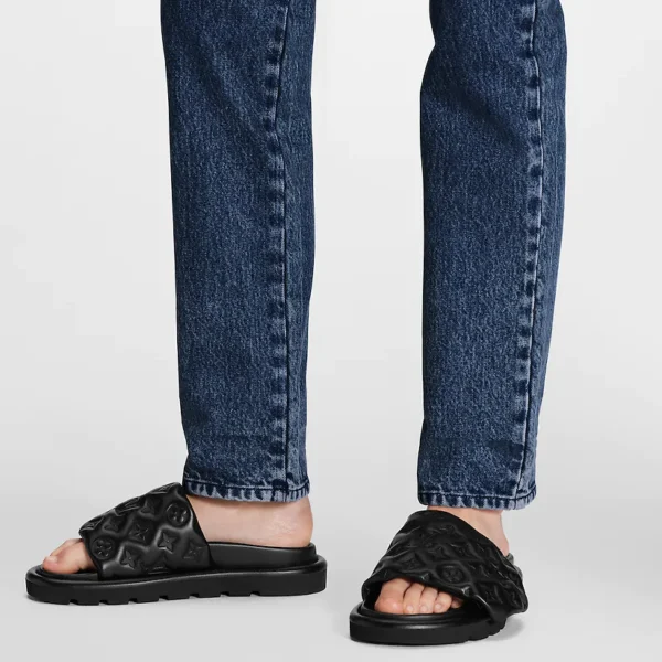LV Pool Pillow Flat Comfort Mule - Image 18