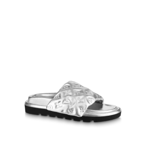LV Pool Pillow Flat Comfort Mule