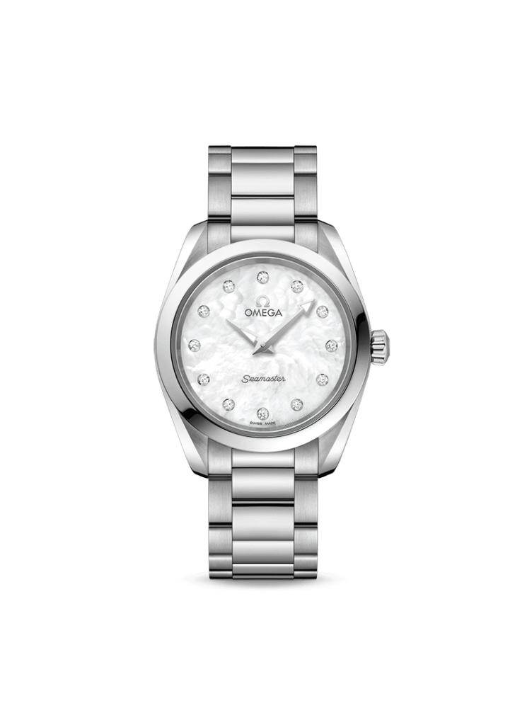AQUA TERRA 150M QUARTZ 28 MM | white
