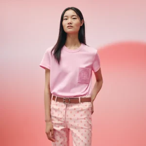 Embroidered pocket t-shirt