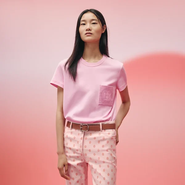 Embroidered pocket t-shirt