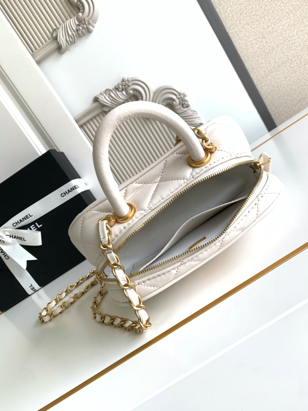 CHANEL Mini Bowling Bag AS5572 - Image 41