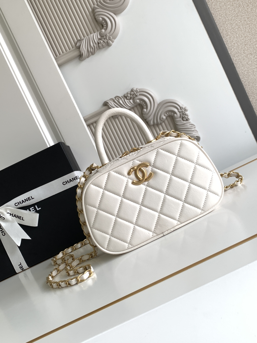 CHANEL Mini Bowling Bag AS5572 - Image 34