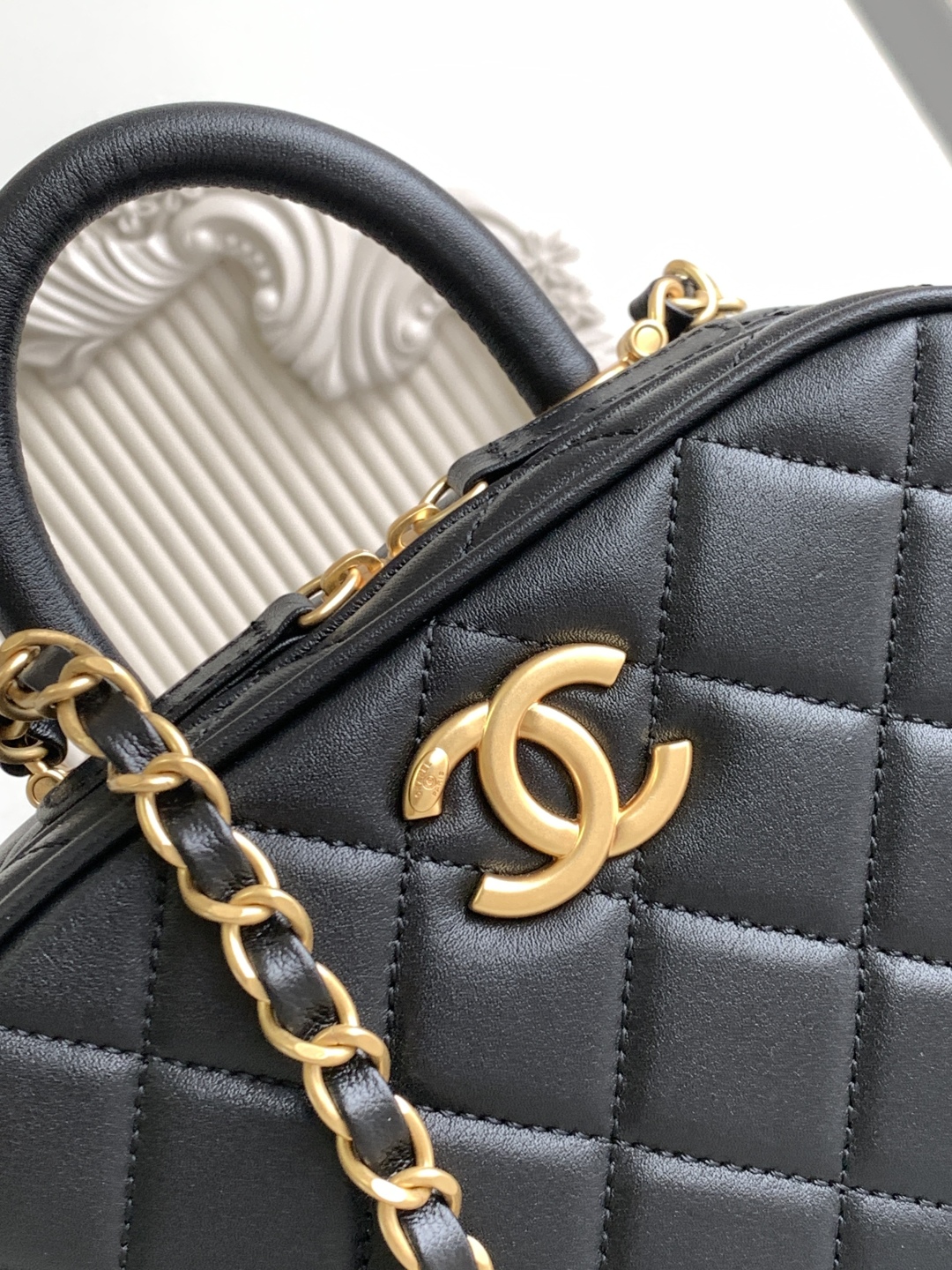 CHANEL Mini Bowling Bag AS5572 - Image 30
