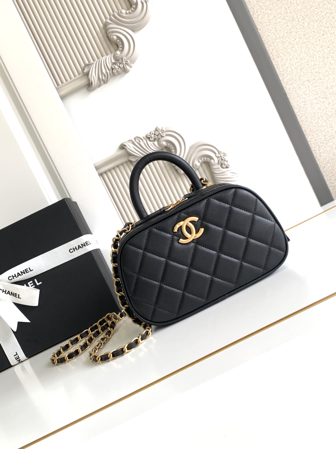 CHANEL Mini Bowling Bag AS5572 - Image 25