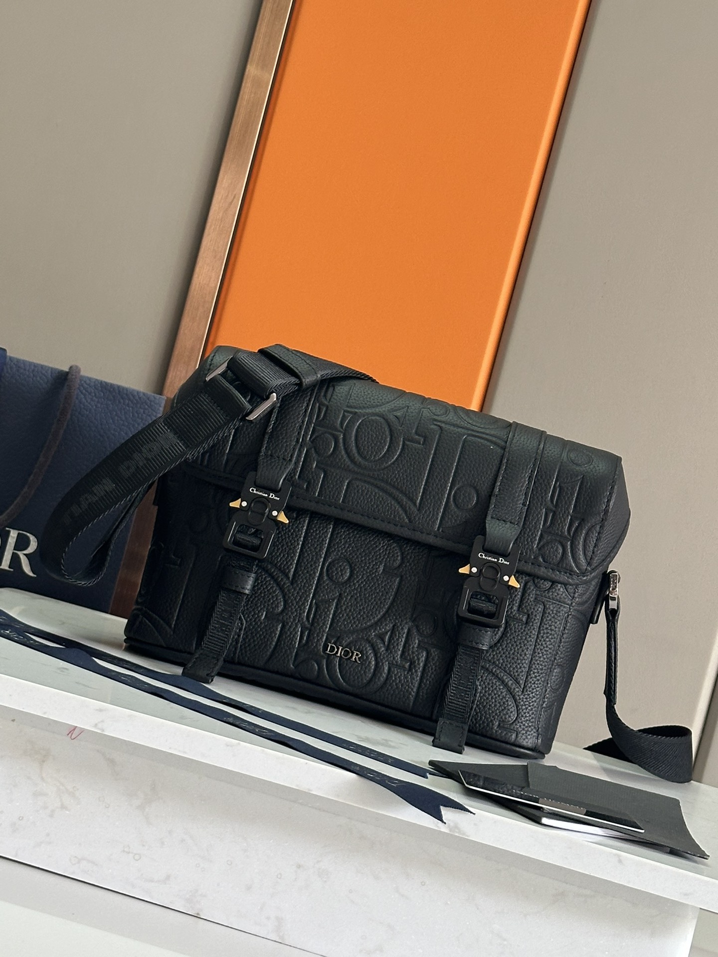Dior Hit the Road Messenger Bag with Flap - Image 2