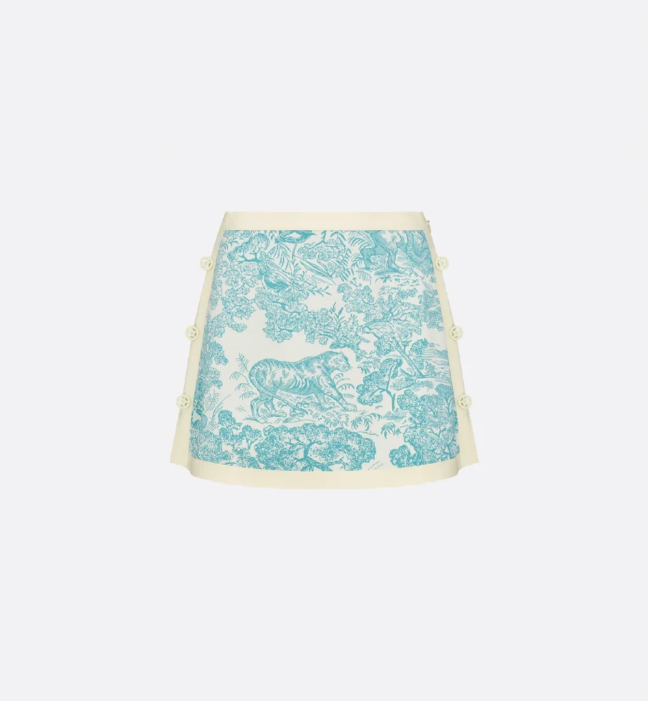 Dioriviera Straight Miniskirt