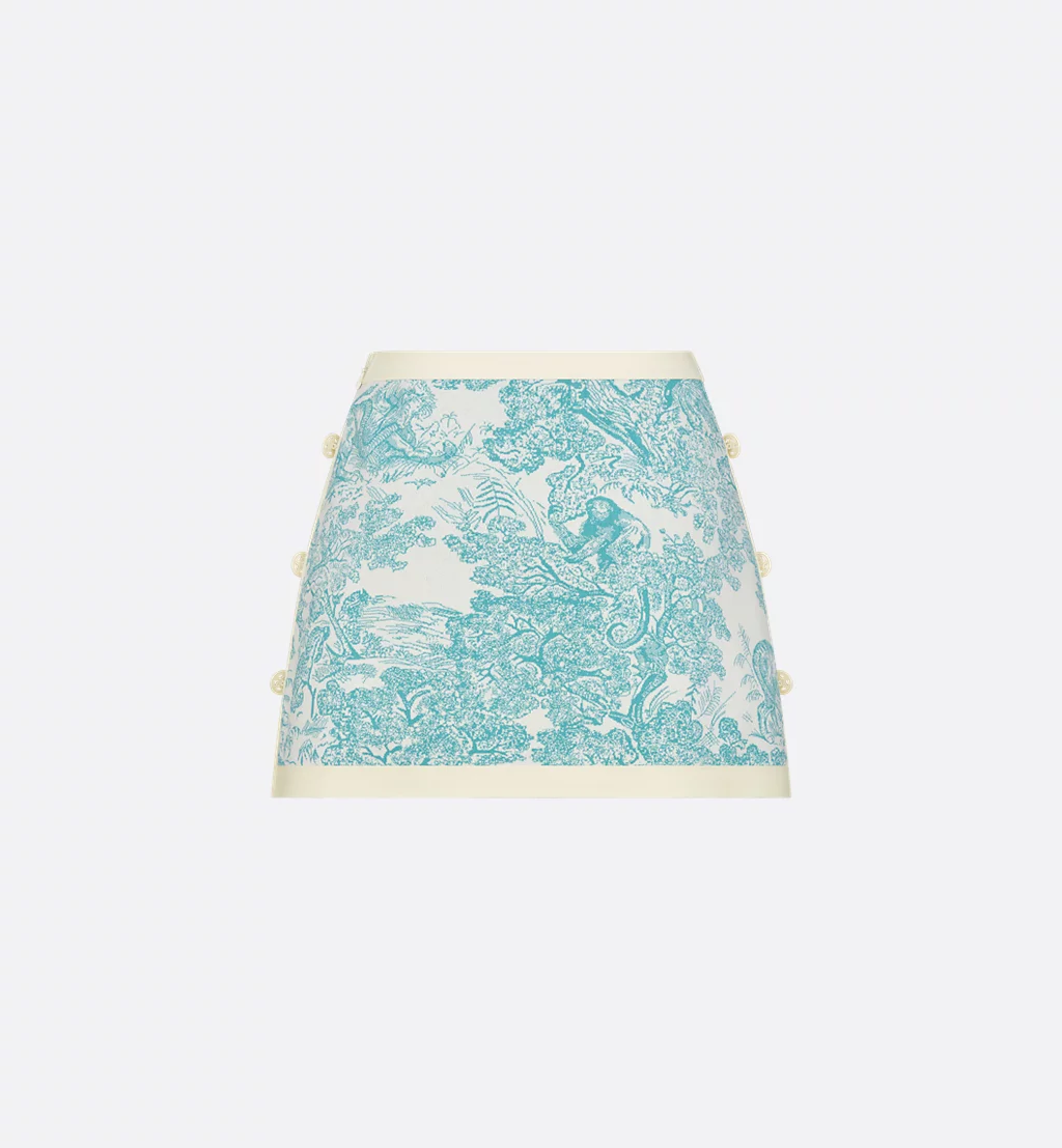 Dioriviera Straight Miniskirt - Image 2