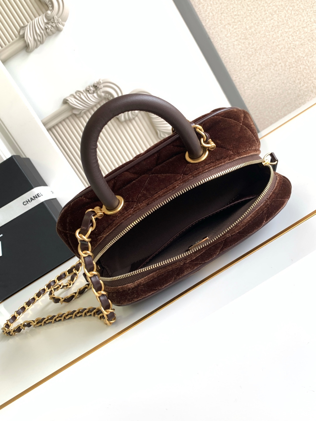 CHANEL Mini Bowling Bag AS5572 - Image 20