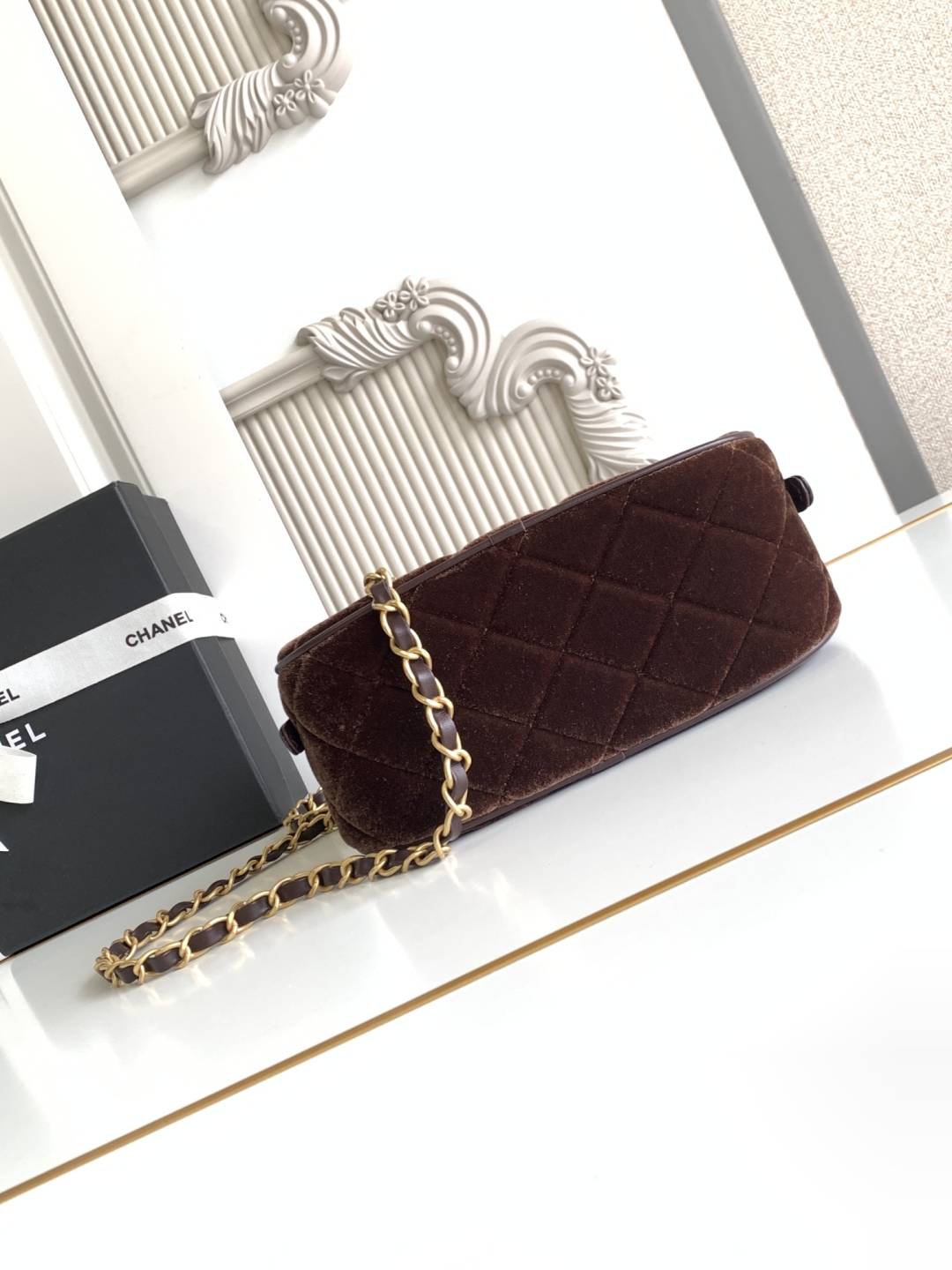 CHANEL Mini Bowling Bag AS5572 - Image 17