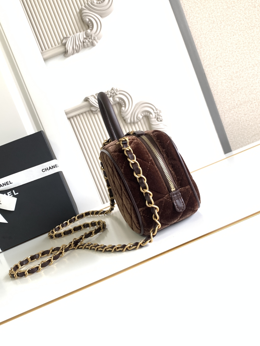 CHANEL Mini Bowling Bag AS5572 - Image 16