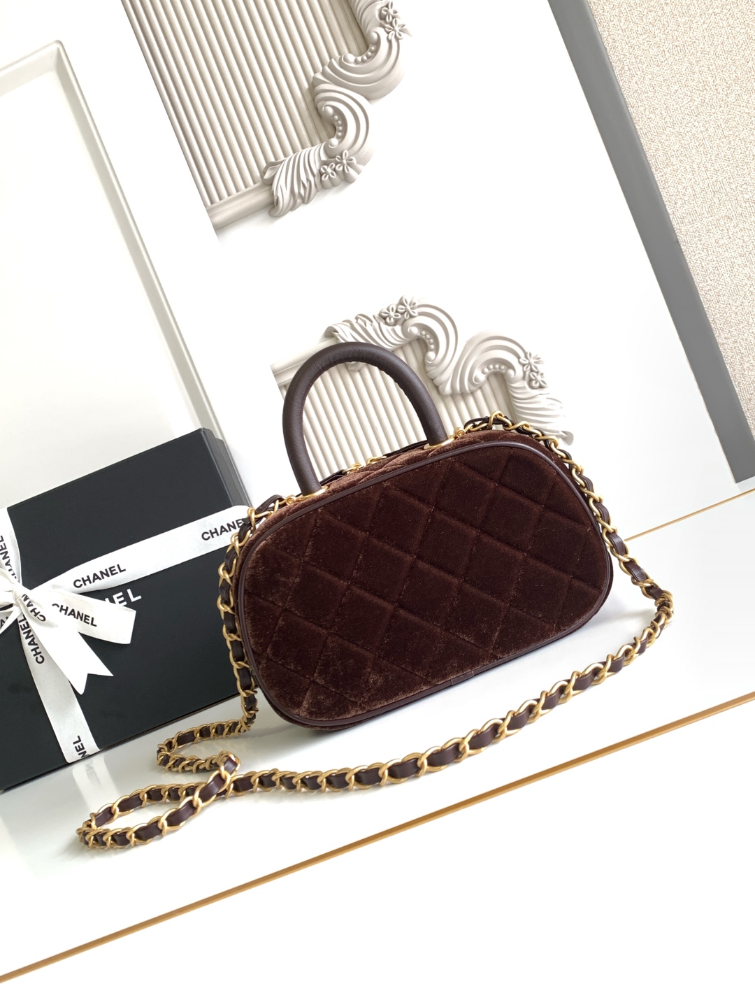 CHANEL Mini Bowling Bag AS5572 - Image 15