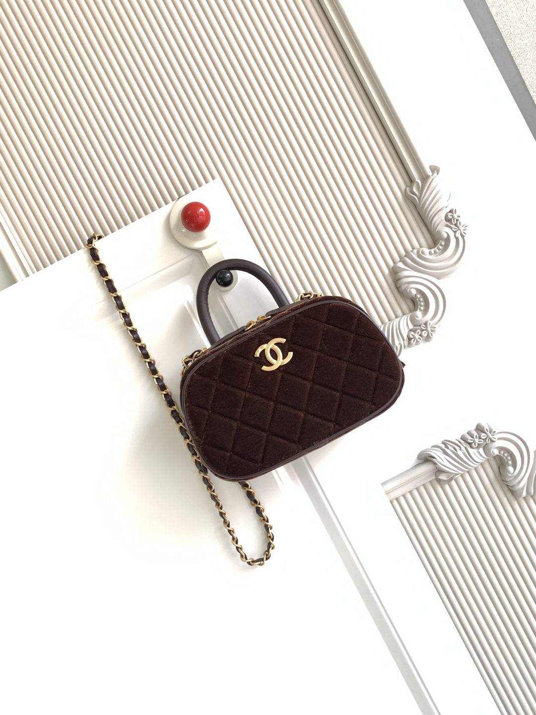 CHANEL Mini Bowling Bag AS5572 - Image 13
