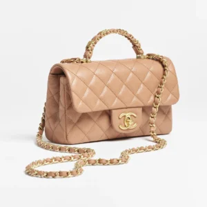 CHANEL Mini Flap Bag with Top Handle AS5701