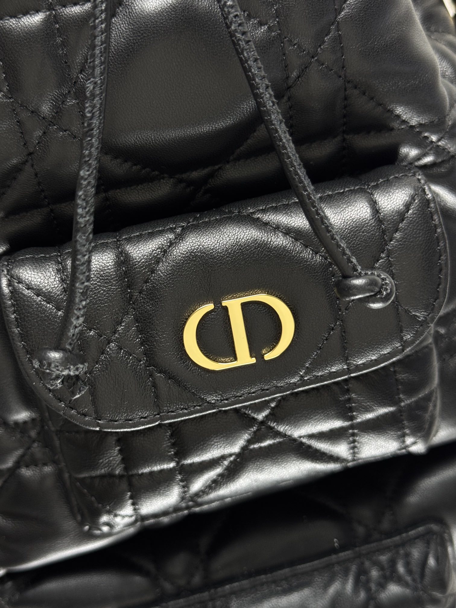 Small Dior Caro Bucket Bag - Image 7
