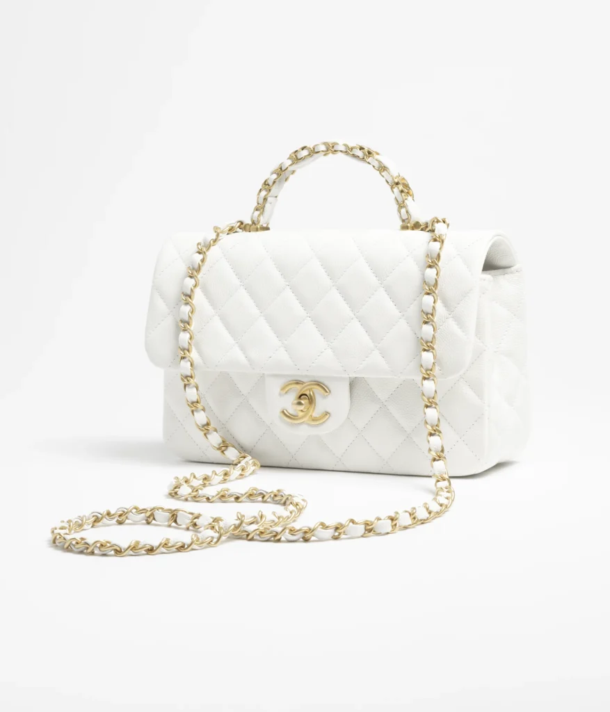 CHANEL Small Flap Bag with Top Handle AS5702