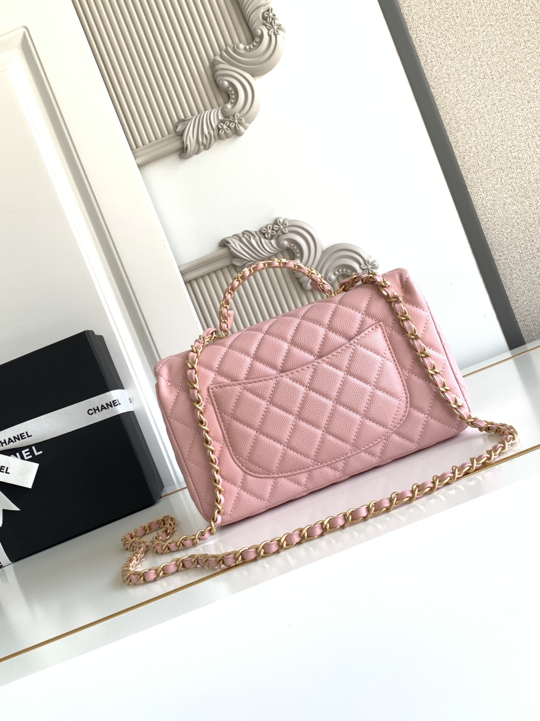CHANEL Small Flap Bag with Top Handle AS5702 - Image 29