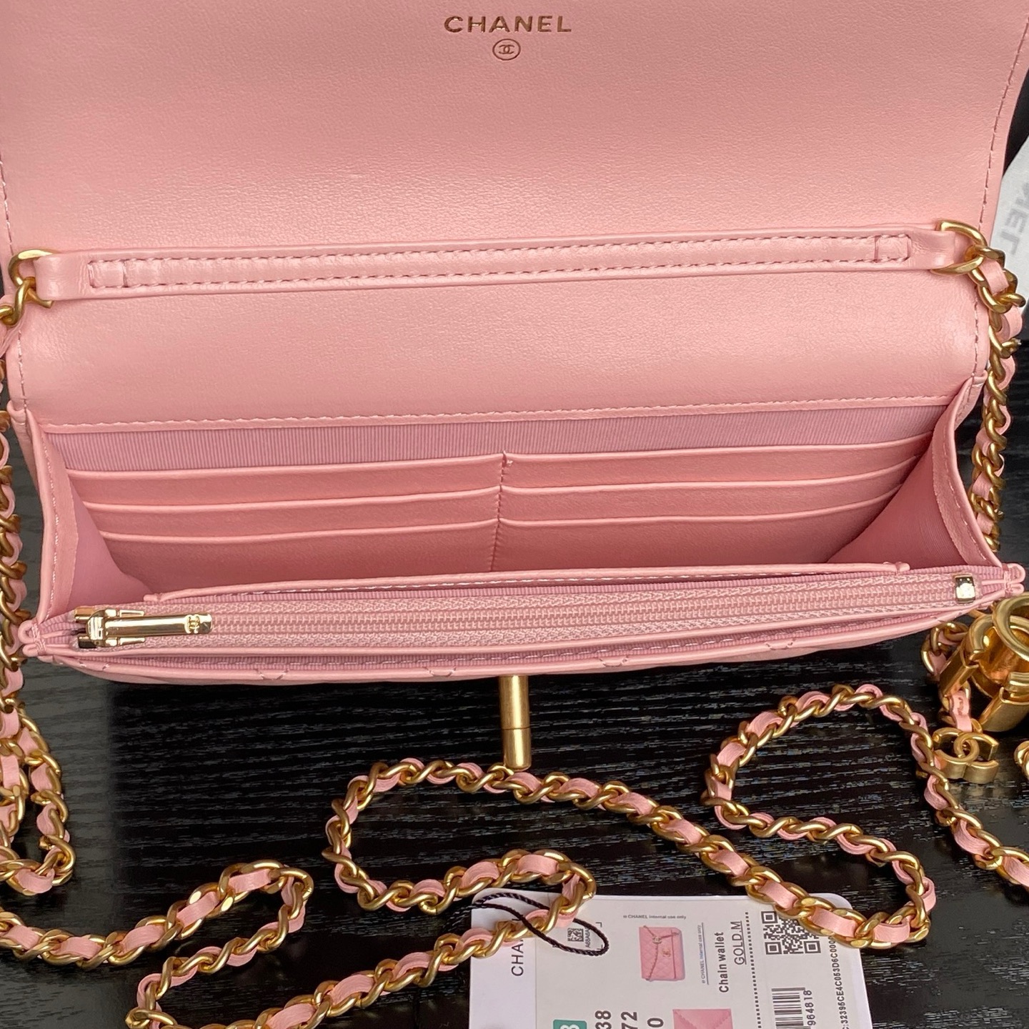 CHANEL Wallet on Chain AP3938 - Image 17