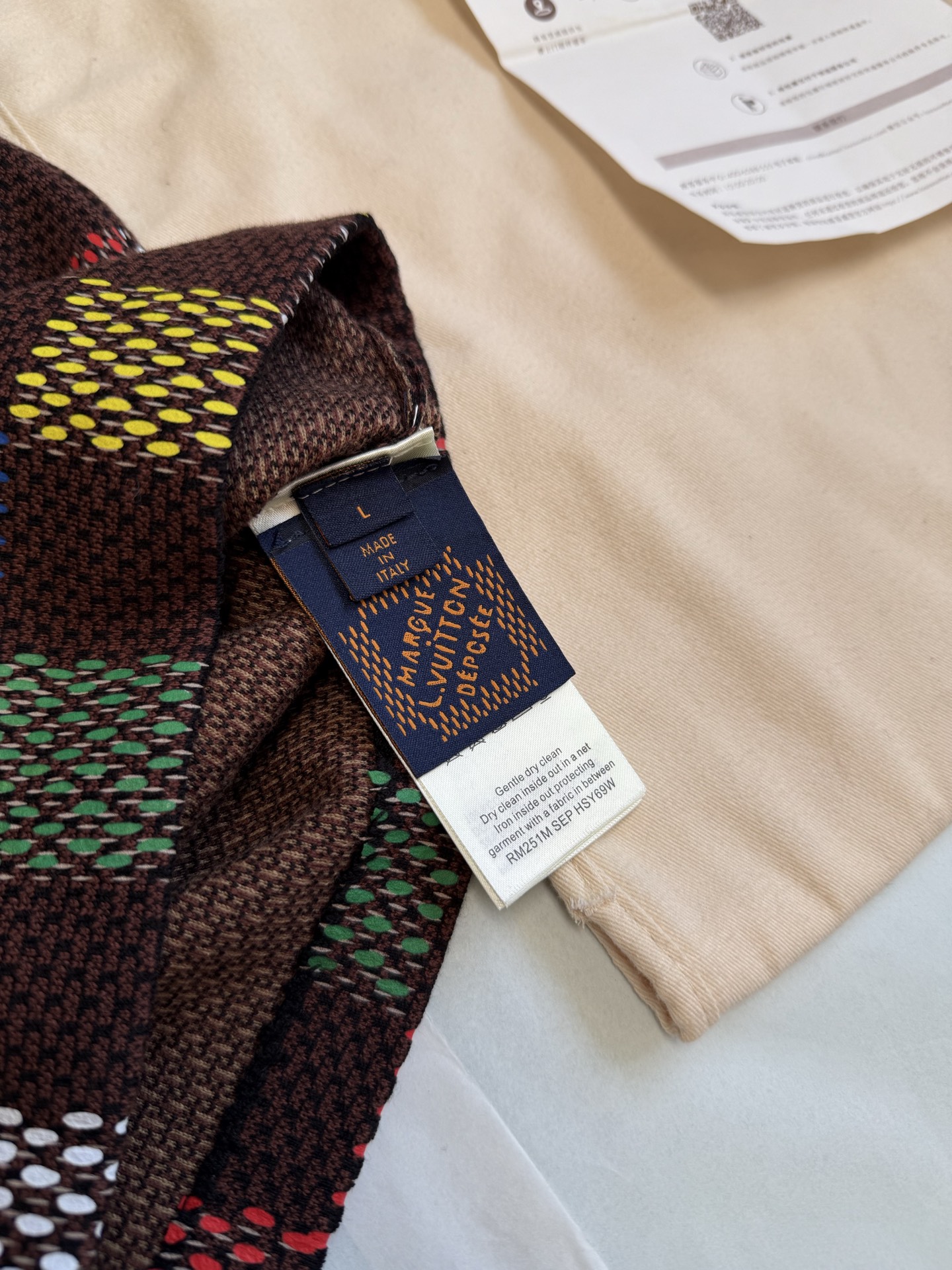 Jacquard Damier Cotton Jersey Shorts - Image 8