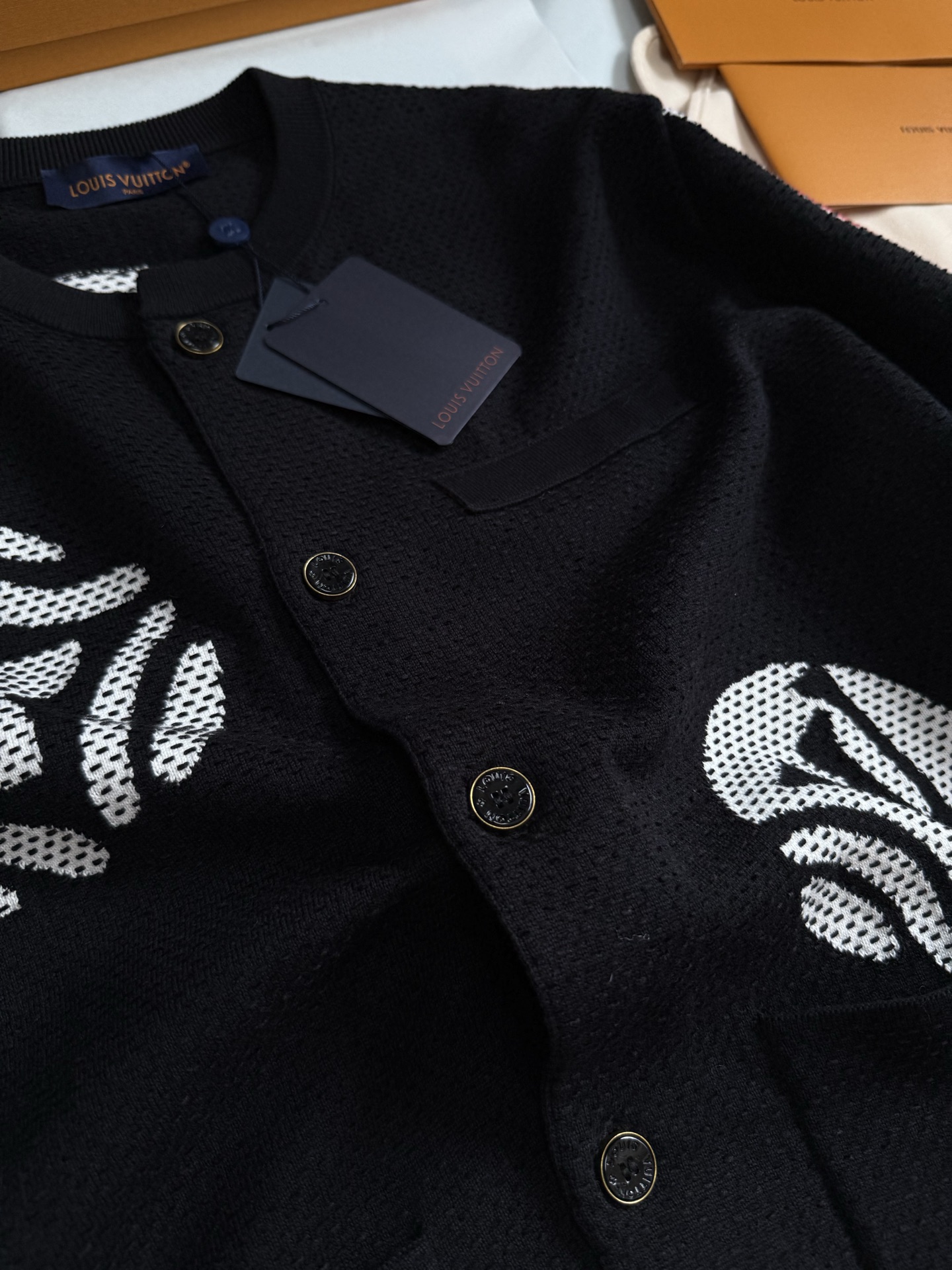 Knitted Cotton Jacket - Image 8