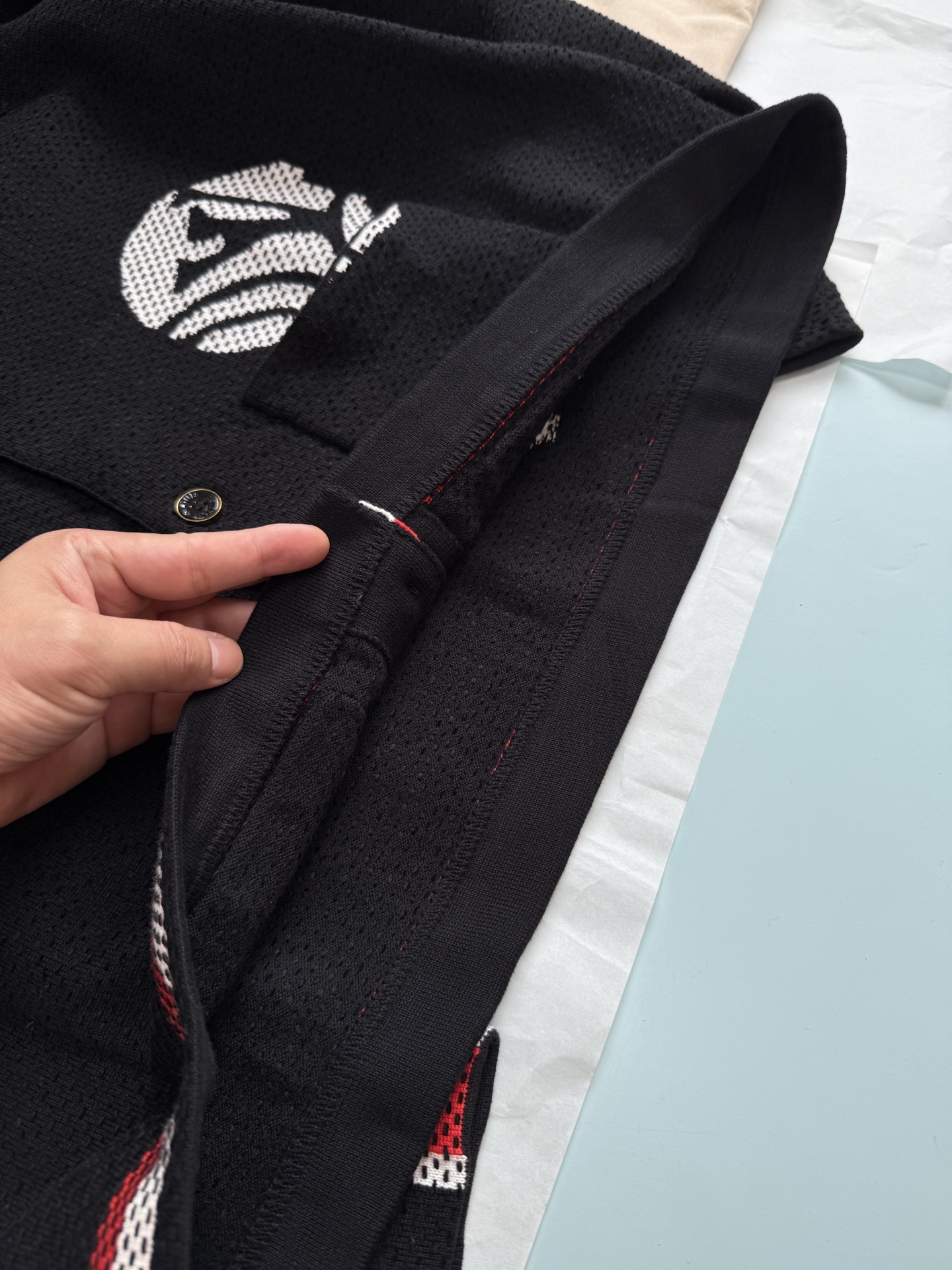 Knitted Cotton Jacket - Image 7