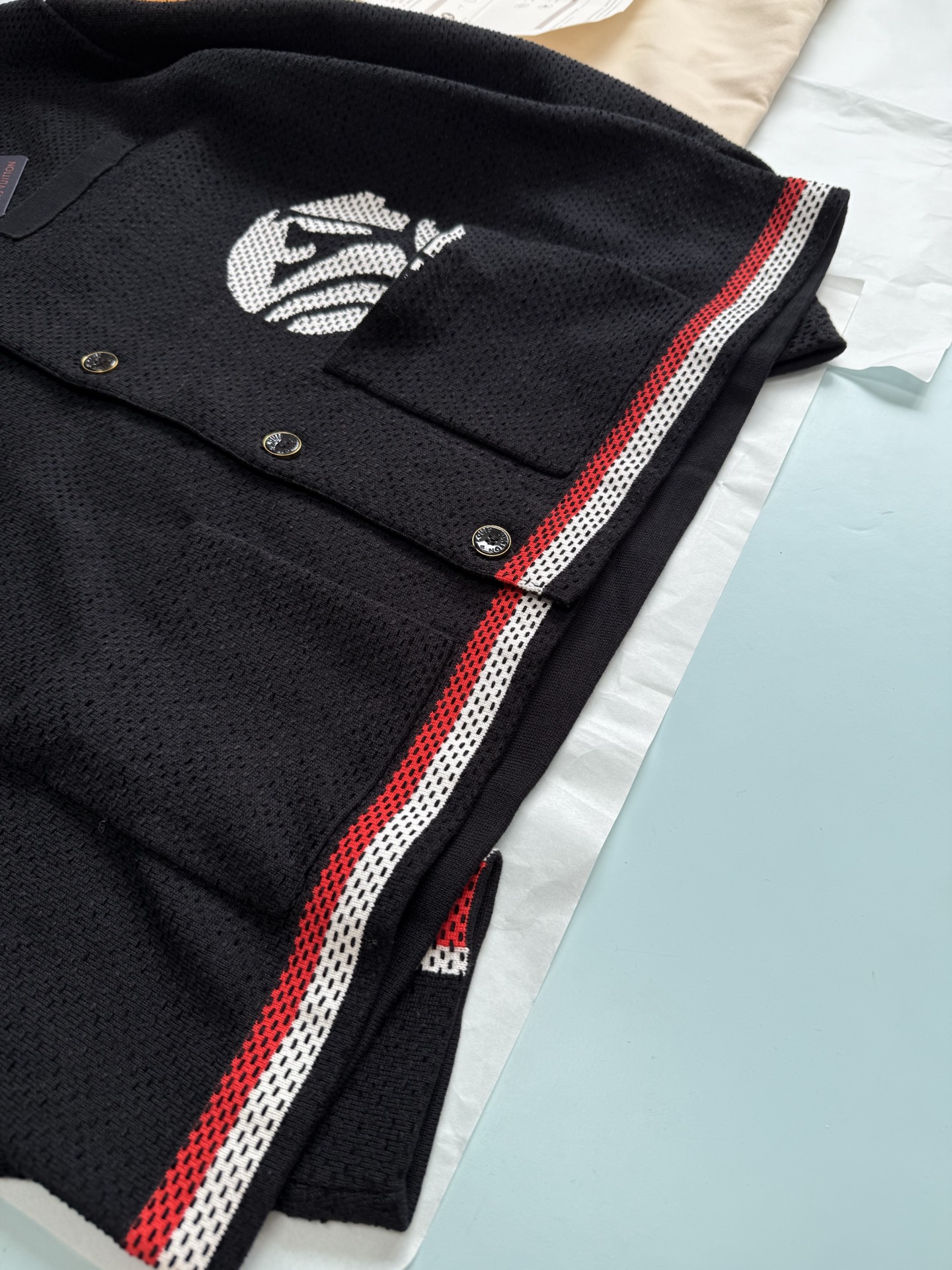 Knitted Cotton Jacket - Image 6