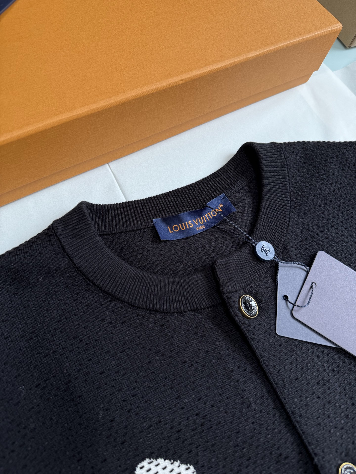 Knitted Cotton Jacket - Image 4