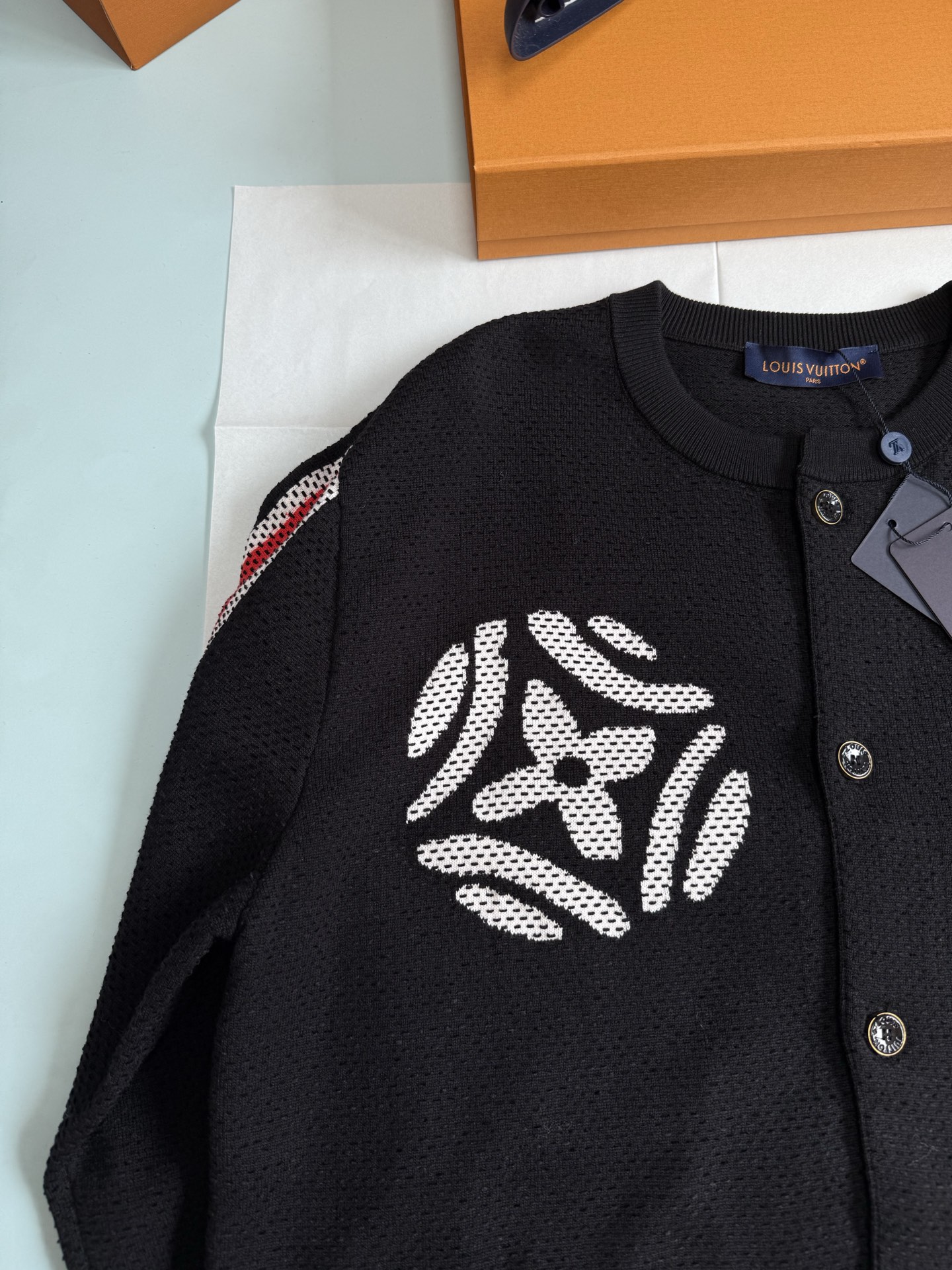 Knitted Cotton Jacket - Image 3