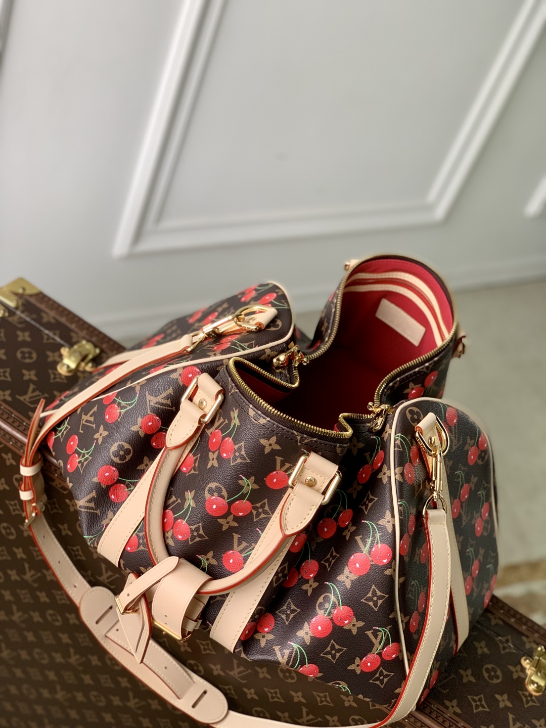 LV x TM Keepall Bandoulière 45 - Image 6