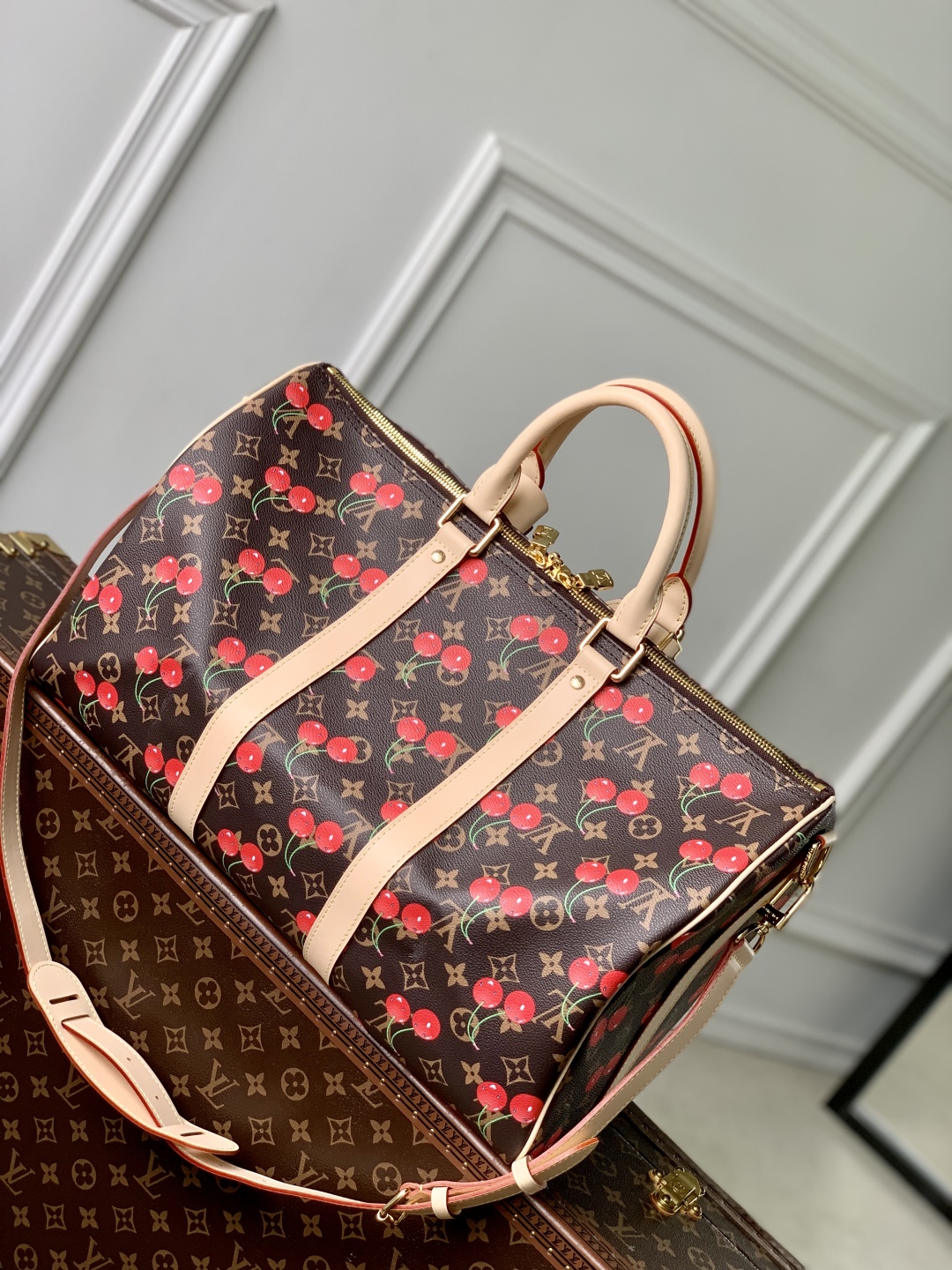 LV x TM Keepall Bandoulière 45 - Image 4