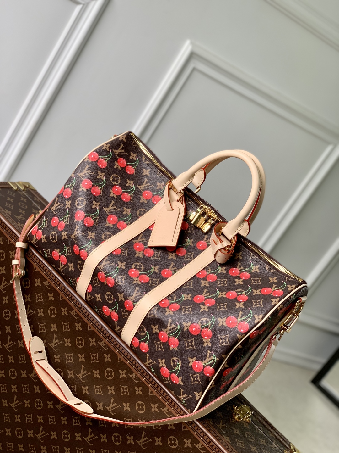 LV x TM Keepall Bandoulière 45 - Image 2