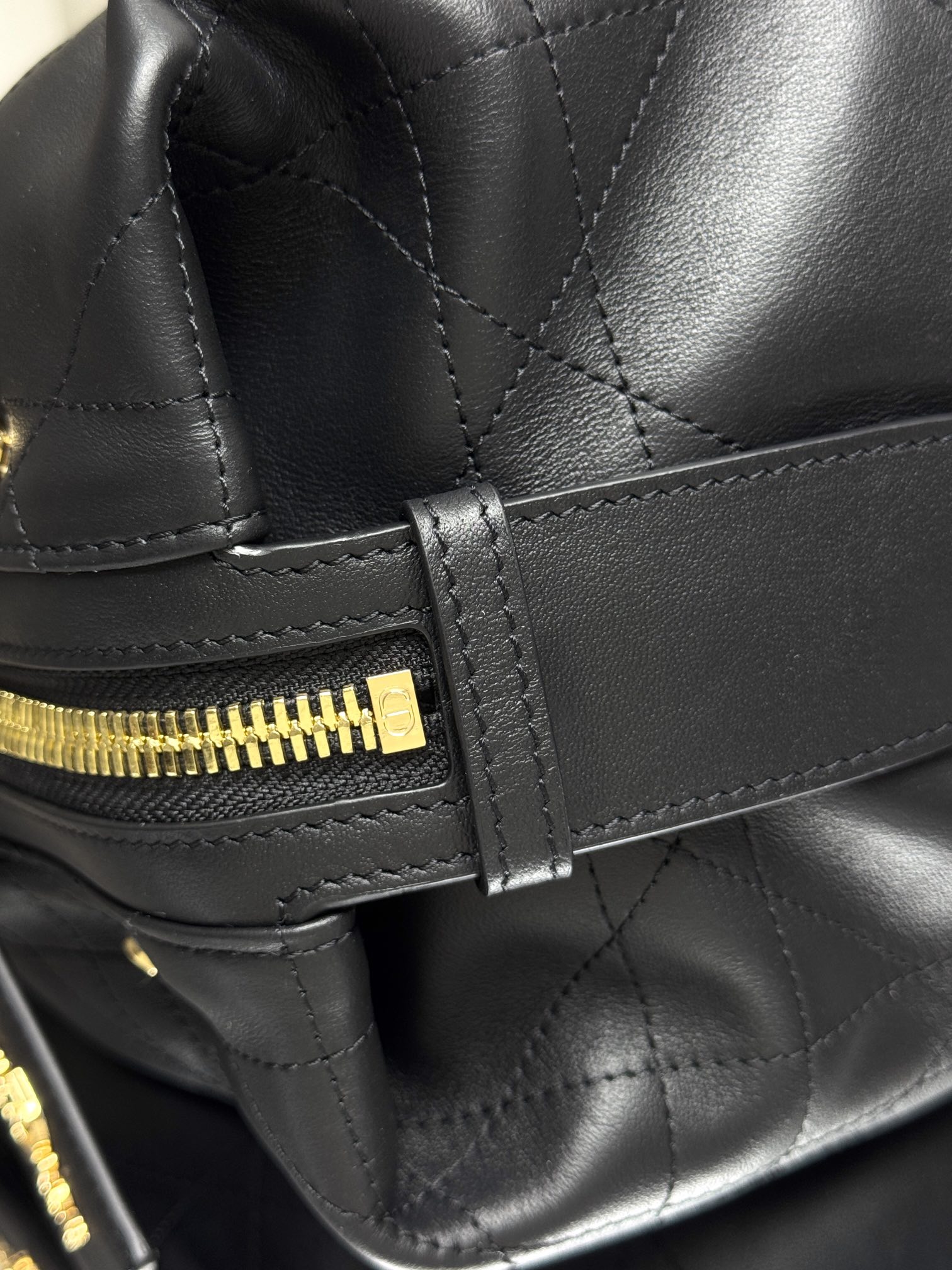 Medium D-Journey Bag in Shiny Goatskin - Image 9